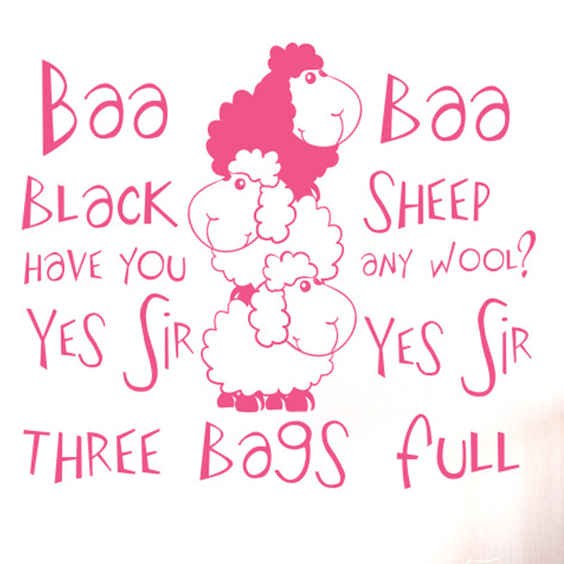 Wall Decal, Pink