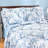 Audrey Blossoms Plissé Ruffled Edge Pillow Sham