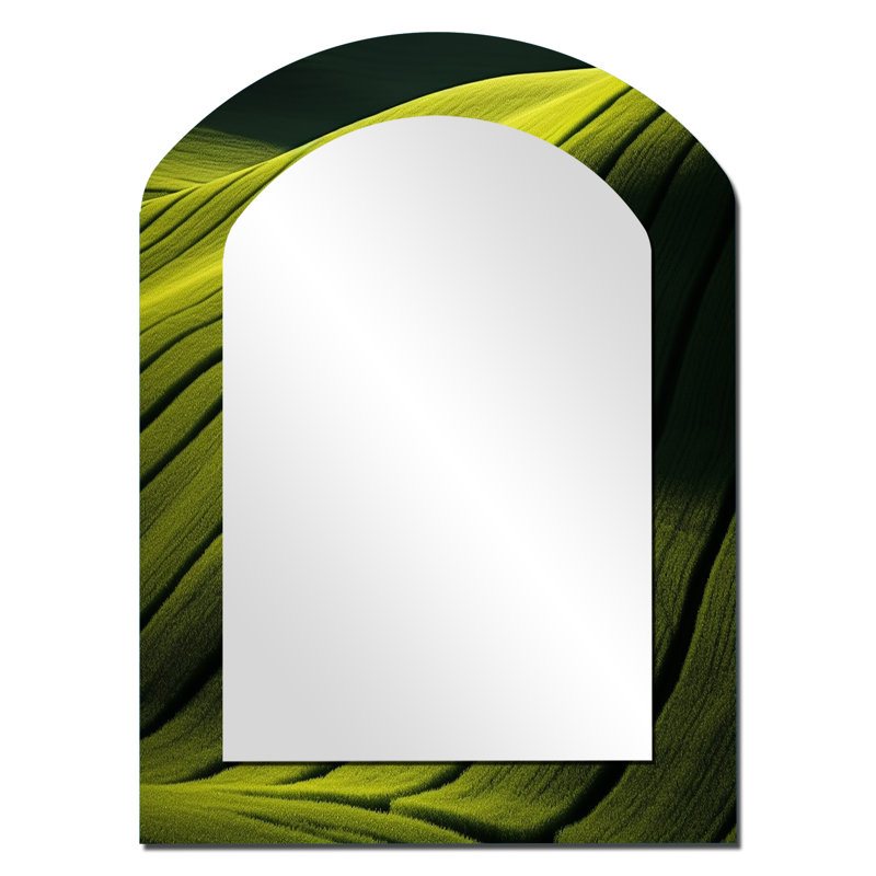 Photographie Meadow Verdant - miroir mural décoratif Meadow Arch, 34 po x 25 po