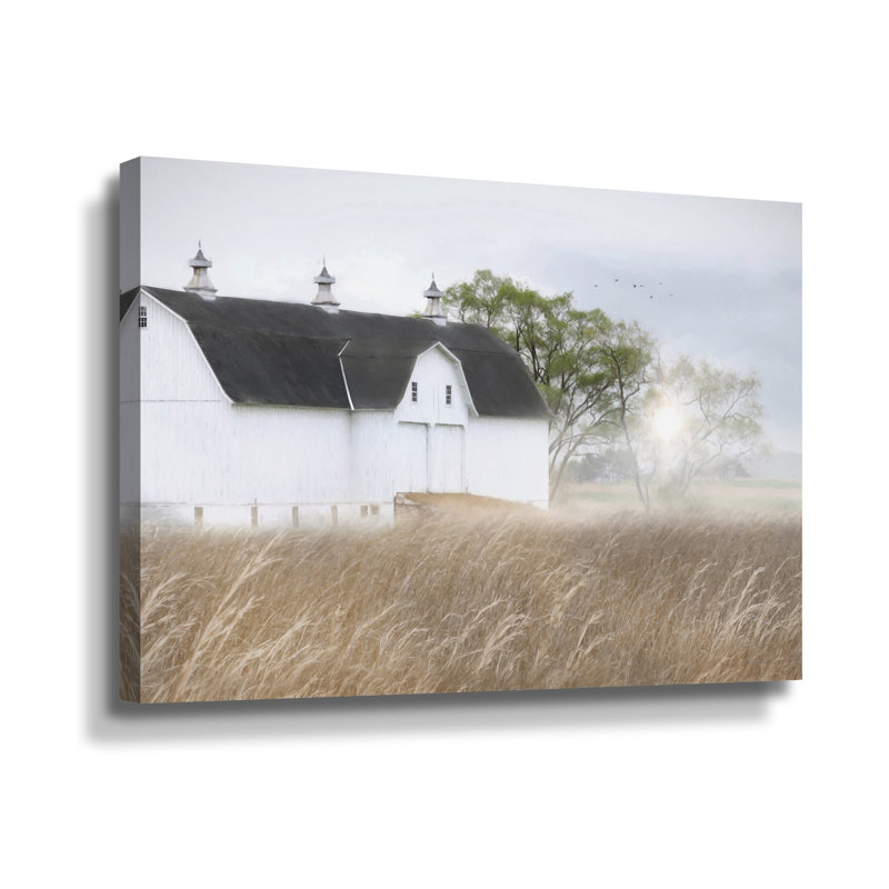 «Summer In The Country On Canvas» par Lori Deiter, H 32 po x l 48 po x P 2 po, Toile tendue