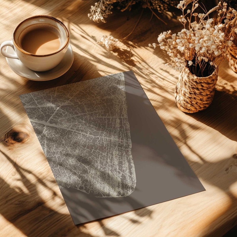 «Timeless Grains I Print», H 37,25 po x l 25,25 po, Doré