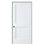Shaker intérieur 2 panneaux apprêté