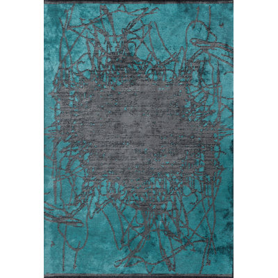 Rapture Brown/Gray Abstract Luxury Area Rug