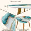 Ensemble de 2 tables d'appoint Triangle