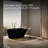 Brazn 34.94" x 65.87" Freestanding Soaking Acrylic with Bath Tub-101380380