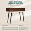 Console moderne avec 2 tiroirs Georgina-37108125