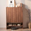 Armoire à chaussures en bois massif
