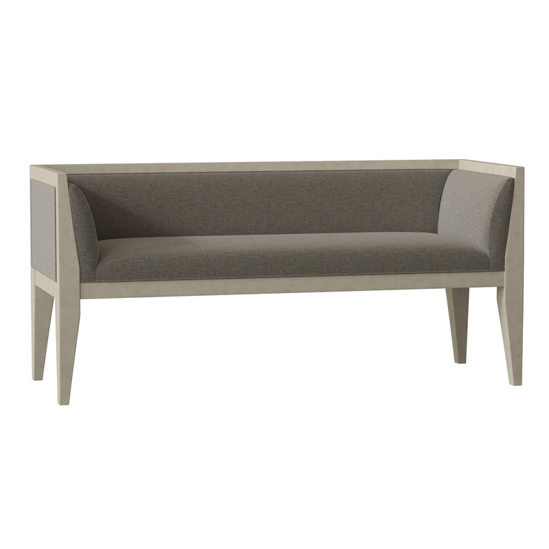 Jena Upholstered Bench, Putty (3152 65), Charcoal