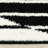 Fresno Black White Contrasting Modern Area Rug-112014108
