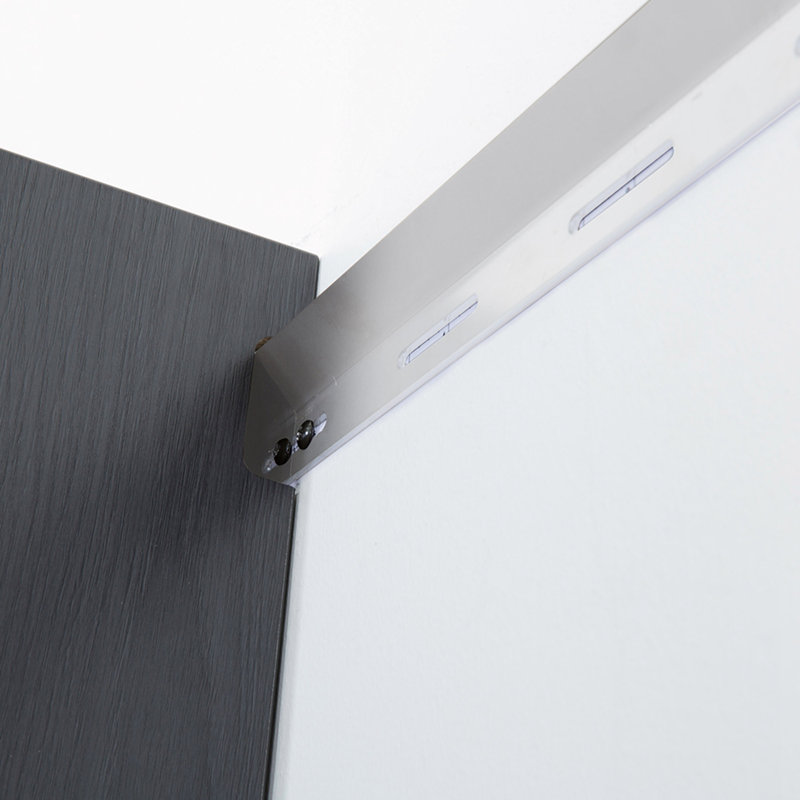 Armoire de garage murale en métal gris Nova Series