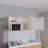 Wall Cabinet, 2 Doors, 4 Shelves