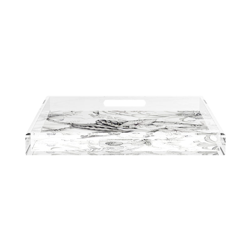 Plateau décoratif Amazonia, Pigeonnier, L 18 po x P 18 po x H 2 po