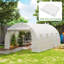 Outsunny 4 x 3 x 2m Polytunnel Greenhouse Replacement Cover ONLY-116244303