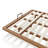 Solid Bamboo Platform Bed Frame with Support Slats-125069618-125069619