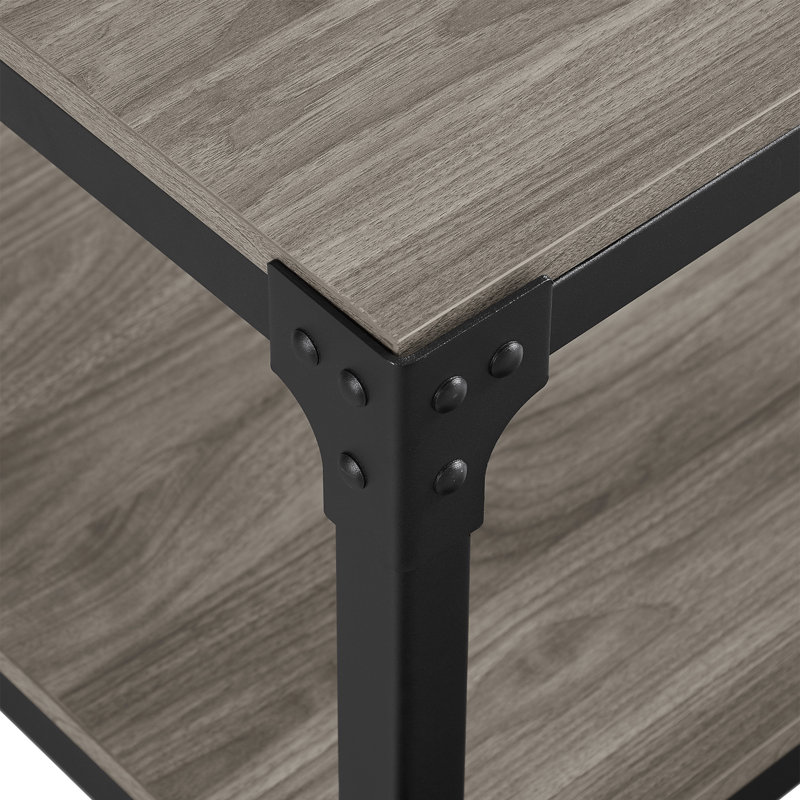 Gravelle End Table Set, Slate Gray