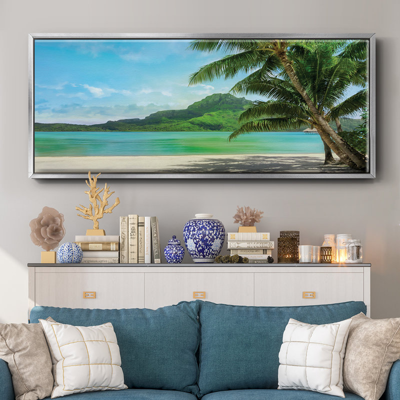 Comment s'y rendre - Toile encadrée_41225WC, H 24 po x l 60 po x P 1,5 po, Argent
