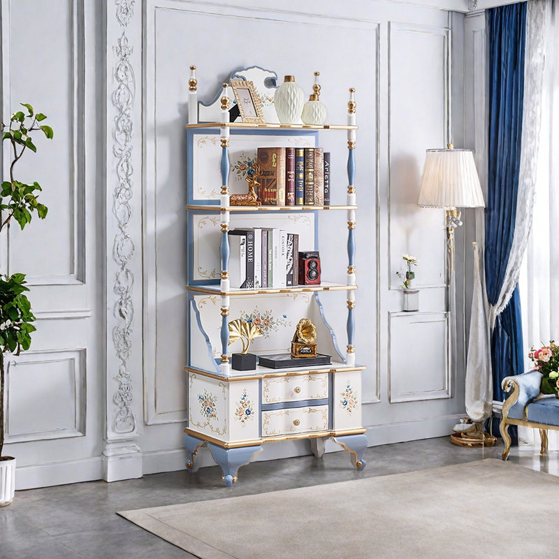 Bibliothèque légère de luxe tendance
