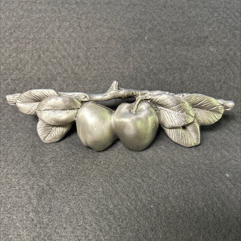 Poignée pomme étain, 1