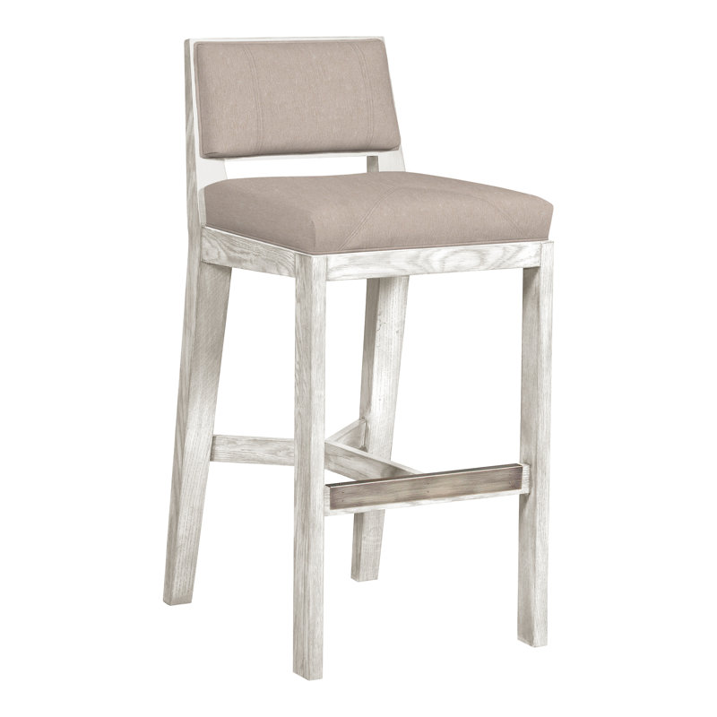 Thom Filicia 32.5'' Bar Stool, Casa Blanca, Jiggles Fawn