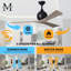 Ventilateur de plafond à 3 pales Irene-320666679-320666681-320666624