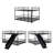 Loft Bed With L-Shape Desk And Wardrobe-1208870774-1208870761