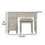 Ensemble coiffeuse et miroir-22791144