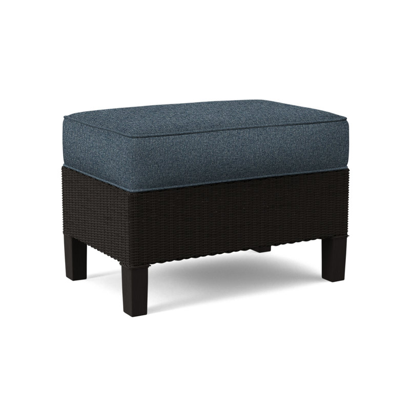 Repose-pieds standard 25 po Gibraltar, Noir antique, Bleu de base; 0317-63