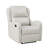Ammirato 38 Inch Manual Recliner Chair, Cushioned Faux Leather, Solid Wood-351186570