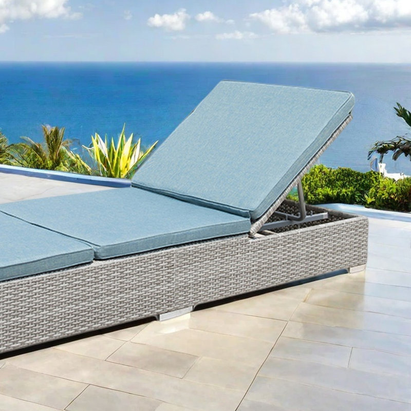 Chaise longue de plage