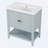 Bathroom Vanity with Sink and Open Style Shelf-108300554