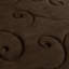 Lavish Home Set of 2 Memory Foam Bath Mats, Brown-197992108