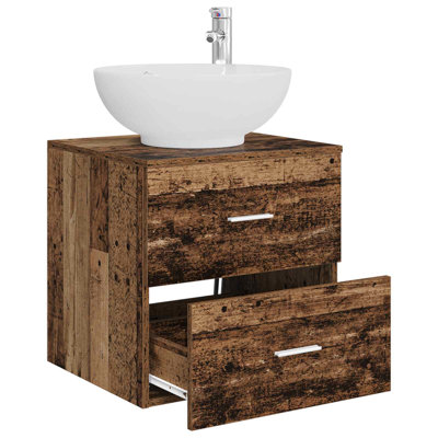 Single Bathroom Vanity with Ceramic Basin