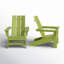 Ensemble de 2 chaises Adirondack en PEHD toutes saisons Ratcliff-1006151625