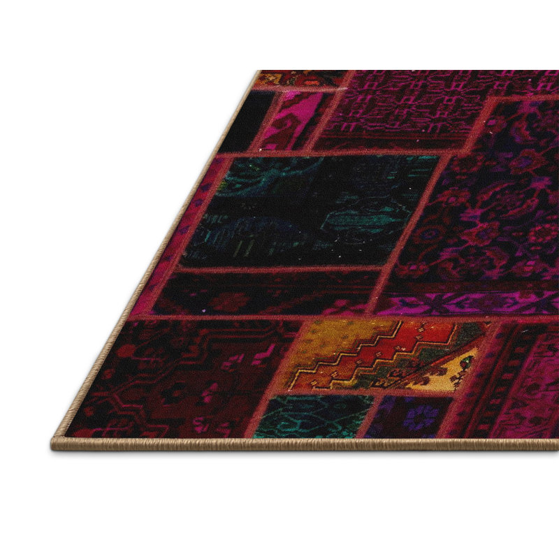 Abstract Indoor Rug, Rectangle 2' x 3'