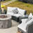 Orsin 6 Person Outdoor Conversation Set With Fire Pit Table