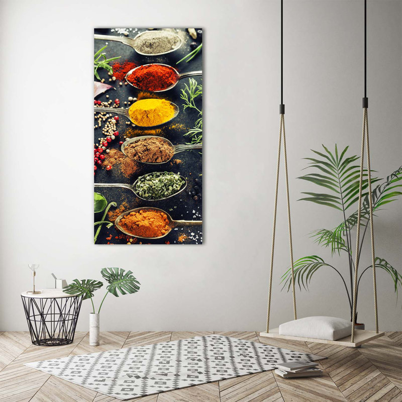 Spices - Wrapped Canvas Print