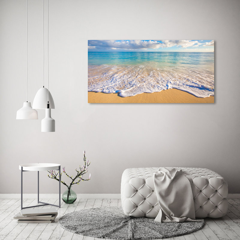 Hawaiian Beach - Wrapped Canvas Print