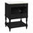 Bathroom Vanity with Sink, 2 Doors and open shelf-791715344