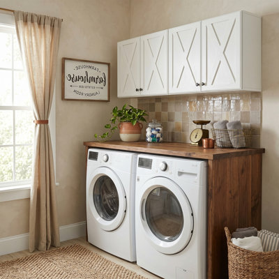48" Laundry Wall Amount Cabinet