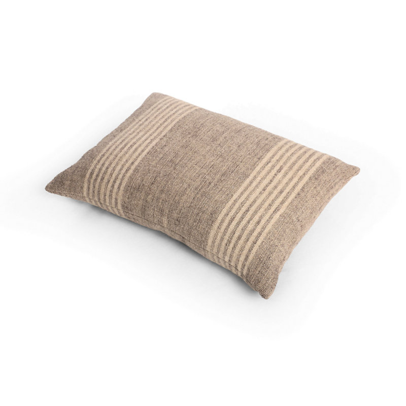 Corby Pillow-Manchester Flint, Rectangle 14"H x 20"W