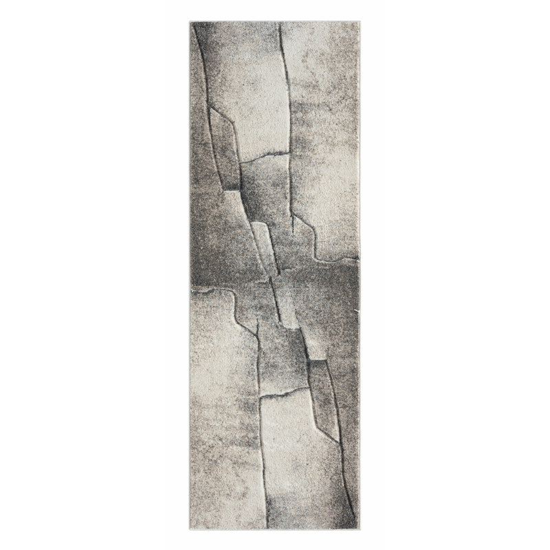 Jhoel Abstract Indoor Rug, Runner 2'1'' x 7'8''