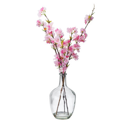 Elements Artificial Cherry Blossom Greenery, 25 Inch