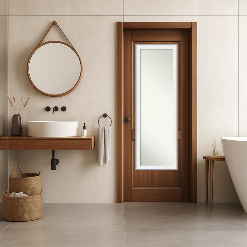 Miroir mural, miroir mural Maya, Argent blanc
