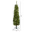 Lighted Artificial Pine Christmas Tree-2048785687