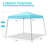 120'' W x 120'' D Metal Pop-Up Canopy-114244411