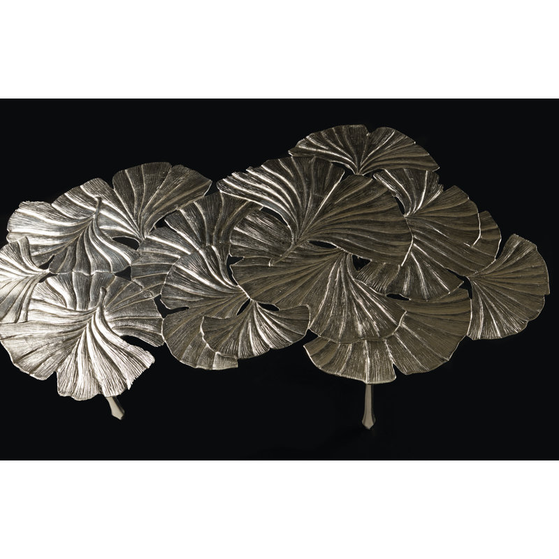 Annabella Satin Nickel Free Form Coffee Table
