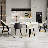 Upholstered Counter Stool With Metal Frame（Bar Stool Set Of 2）-993790817
