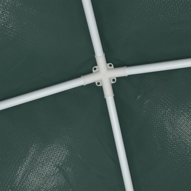 Emrah 4m x 4m Steel Party Tent, Green