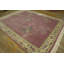 Hand Knotted Wool Area Rug in Purple
