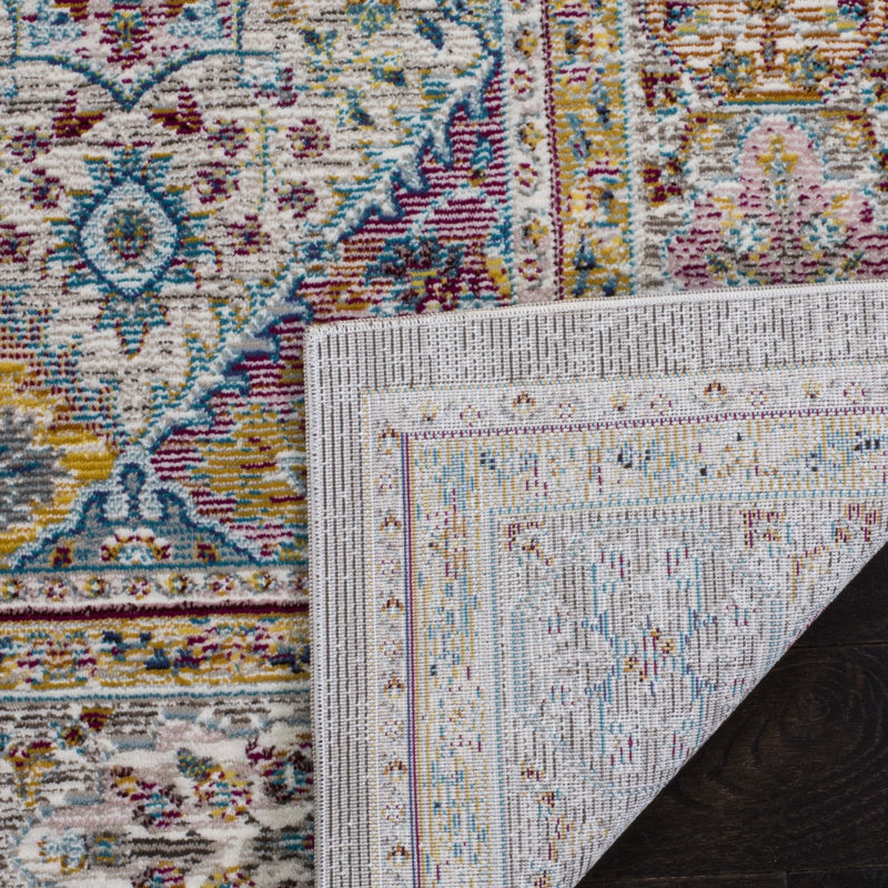 Andy Performance Oriental Rug, Round 6'5"